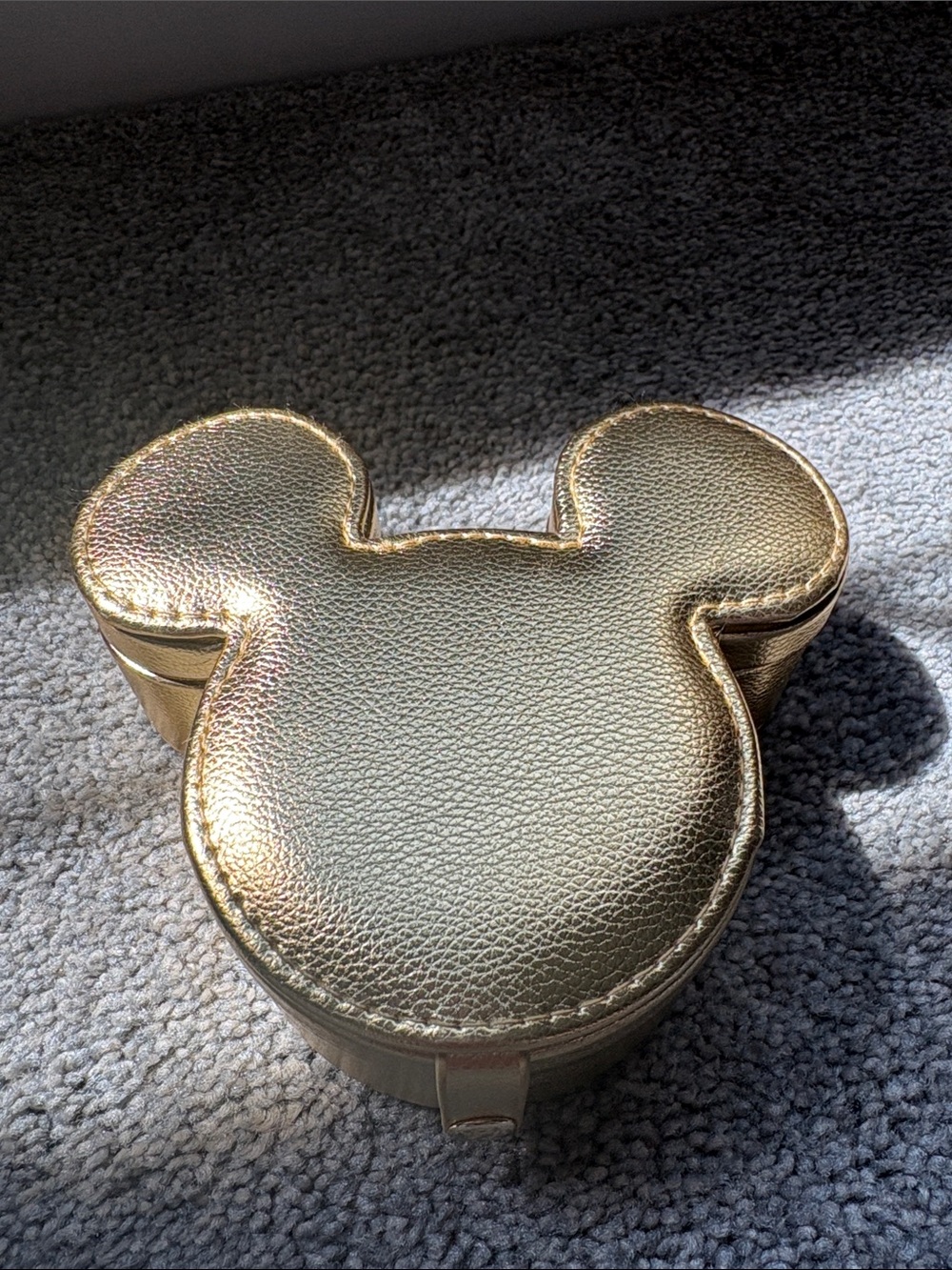 BaubleBar Disney Mickey Mouse Metallic Jewelry Case